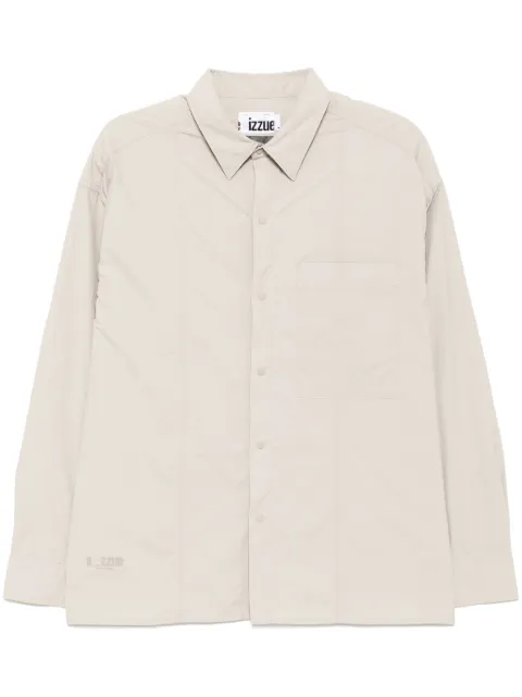 izzue pocket shirt Neutrals L8102S5
