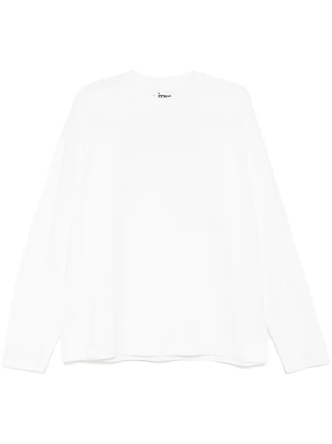 izzue logo-print T-shirt White N2104S5