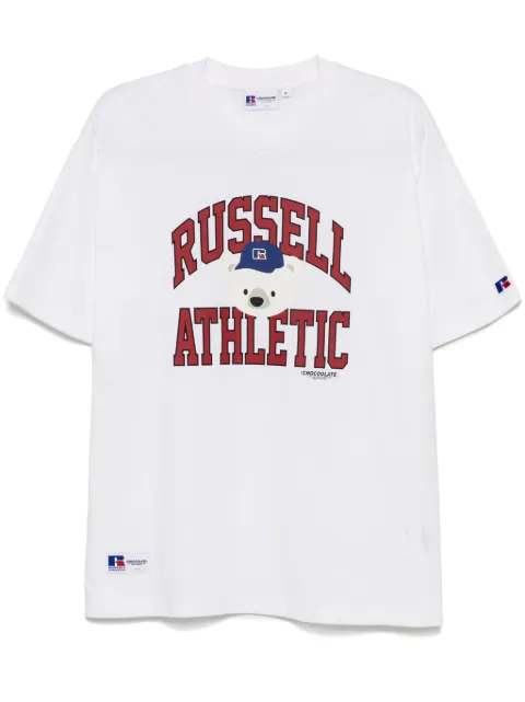 CHOCOOLATE graphic-print T-shirt White TEX1047XS