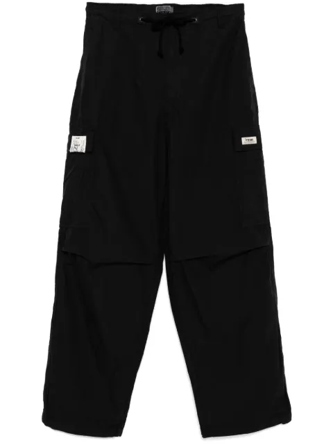 izzue cotton cargo trousers Black J6122S5