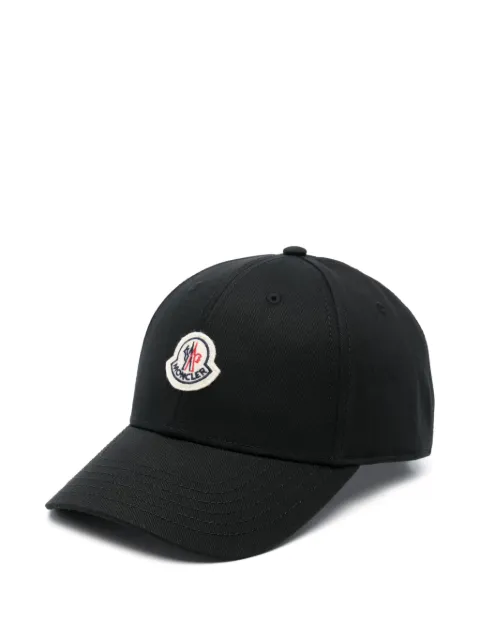 Moncler logo-patch baseball cap Black L10933B0000804863