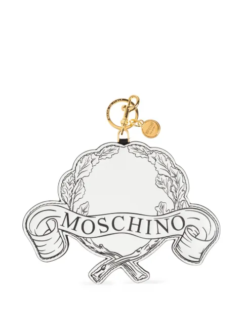 Moschino logo-print keychain White MD5404PP0MFS5