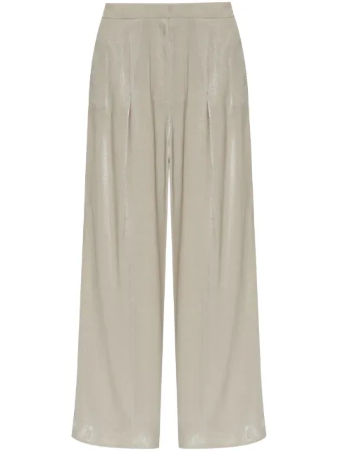 Michael Michael Kors pintuck detailing trousers Gold MS430638BB