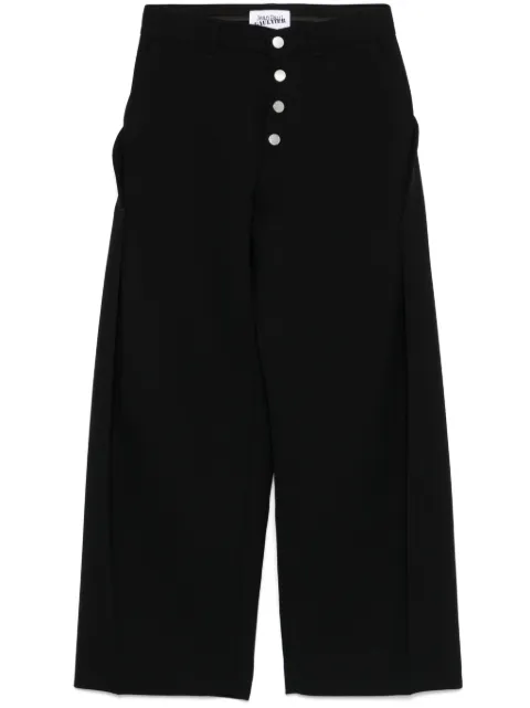 Jean Paul Gaultier tailored trousers Black 2534FPA194C081