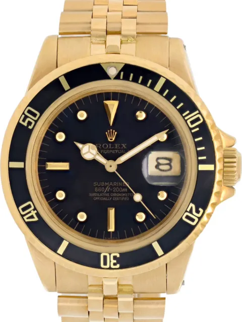 Rolex pre-owned Submariner 40mm Black 1680
