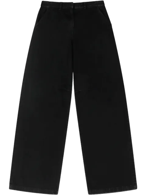 ENTIRE STUDIOS wide-leg jeans Black ES2318MA