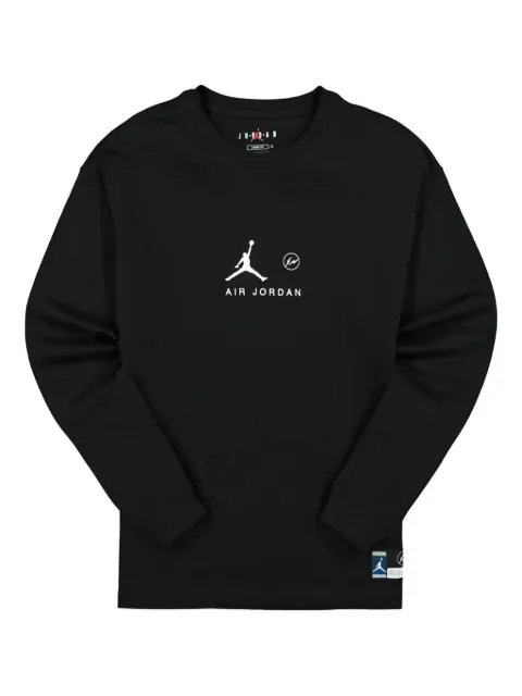 Jordan x Fragment long-sleeve sweatshirt Black DA2981010