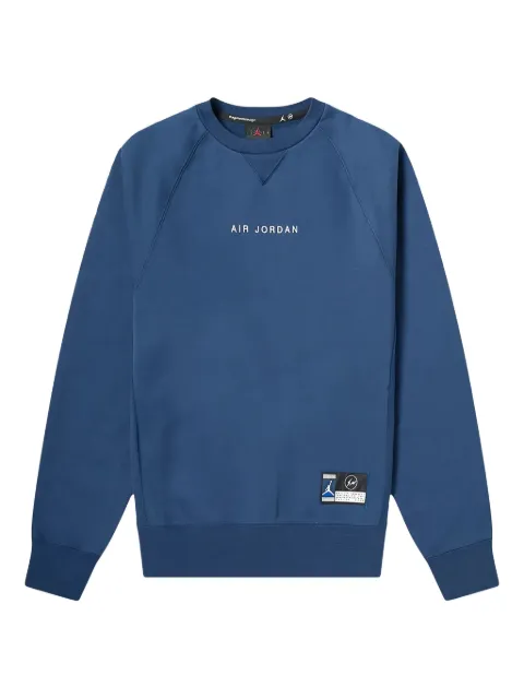 Jordan x Fragment crew-neck sweatshirt Blue DA2989