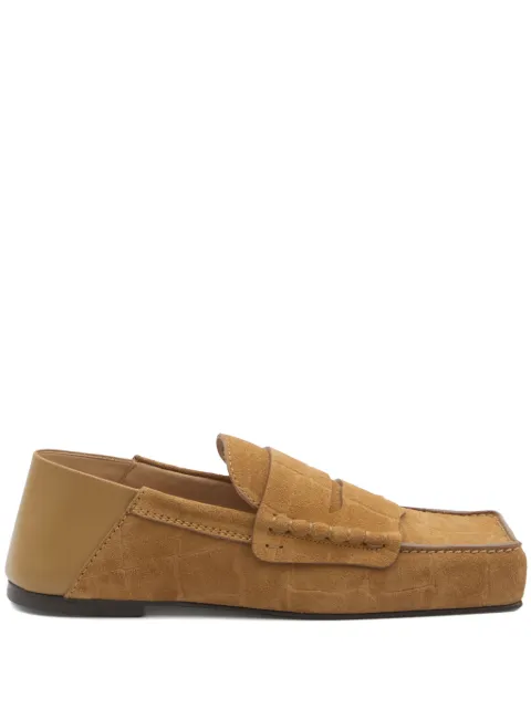 Jacquemus Carré loafers Brown 243FO1474355