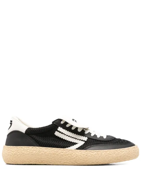 Puraai logo-embroidered sneakers Black PU405T