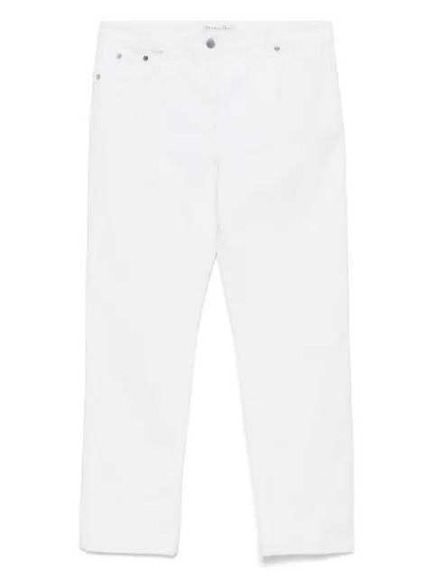 Christian Dior Pre-Owned 2000's straight jeans White CD680TI