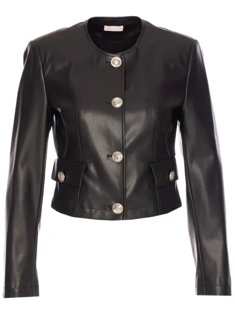 LIU JO cropped jacket Black WA5225E0624