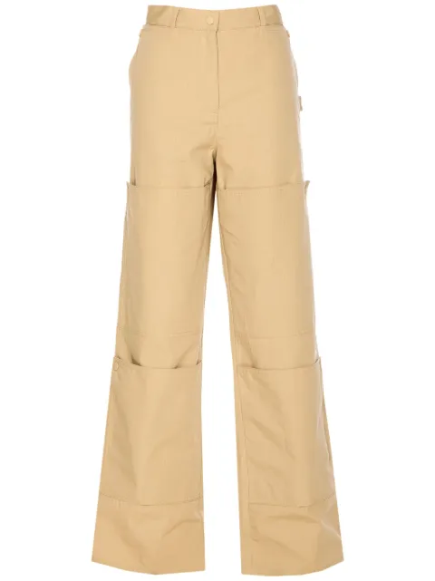 Kenzo ripstop trousers Neutrals FF52PA1009DL
