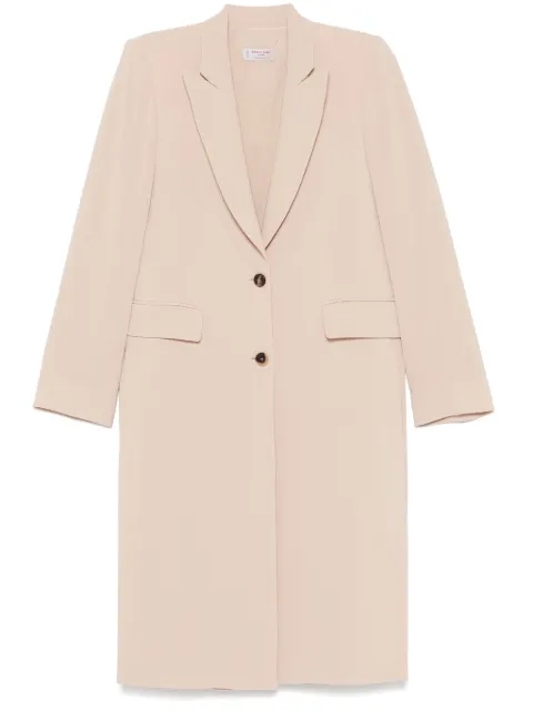 Alberto Biani single-breasted coat Neutrals OO886AC0028