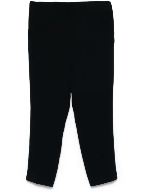 Christian Dior Pre-Owned 2010s silk trousers Blue HOLADIO453