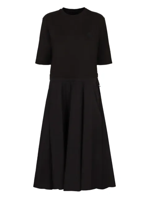 Moncler midi T-shirt dress Black K10938I0000489A17