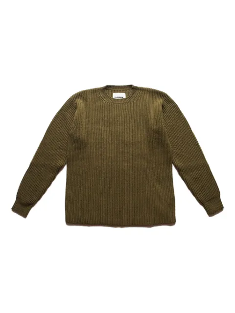 Jil Sander cable-knit sweater Green J47GP0185J14737312