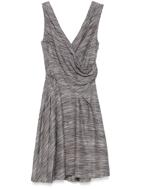 Christian Dior Pre-Owned 2010s flared midi dress Black HOLADIO447