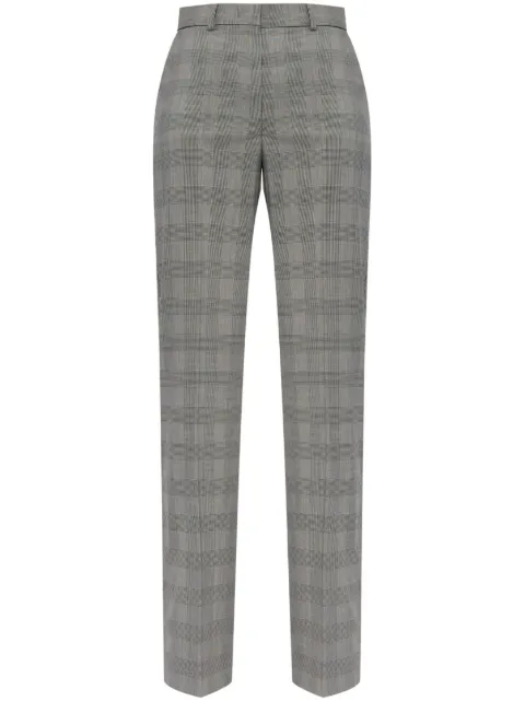 Sportmax Batun Prince of Wales check trousers Grey 2512131011600