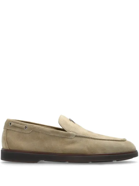 Giuseppe Zanotti suede loafers Neutrals EU50001004