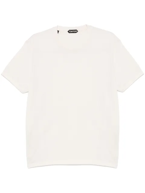TOM FORD lightweight-jersey T-shirt Neutrals JCS001JMC002S23
