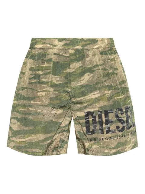Diesel logo-print swim shorts Green A174760HJBM