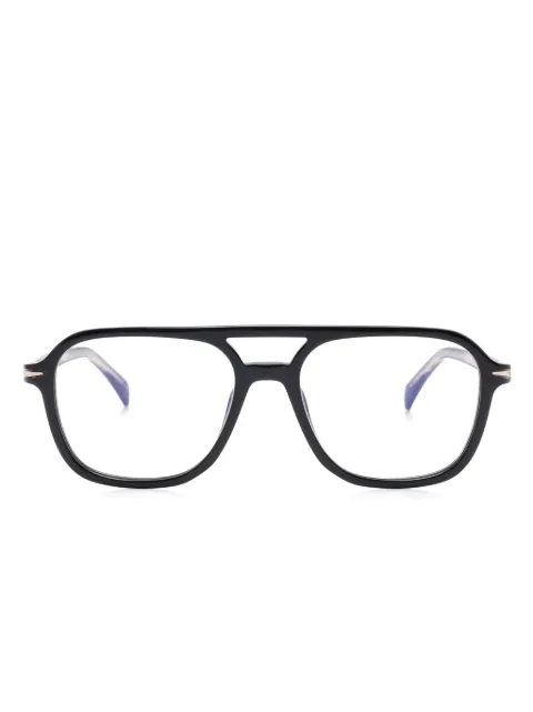 Eyewear by David Beckham pilot-frame glasses Black DB1182
