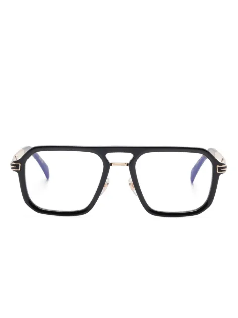 Eyewear by David Beckham pilot-frame glasses Black DB7142