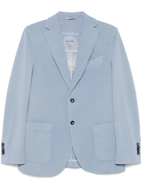 Circolo 1901 single-breasted blazer Blue CN4696
