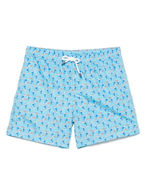 Fedeli Madeira swim shorts Blue 8UE00318
