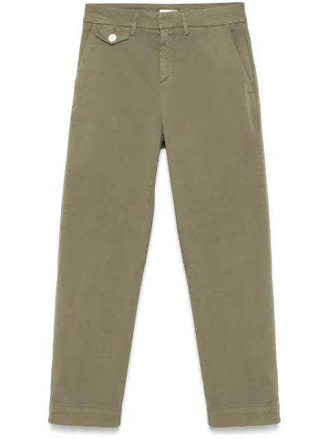 LIU JO cotton chinos Green WA5454T9257