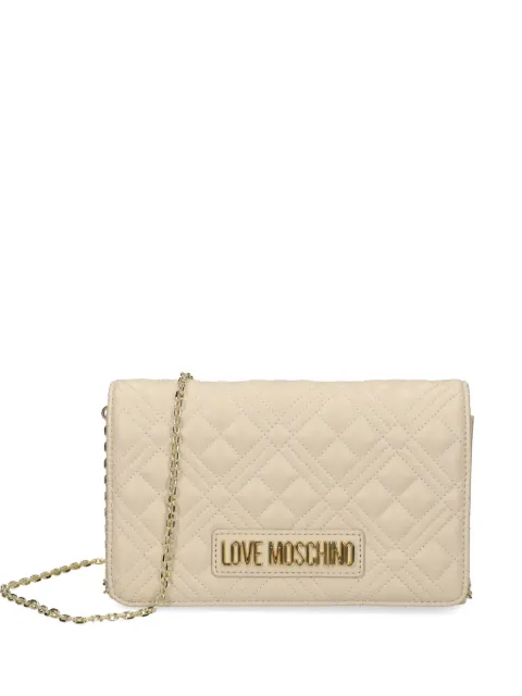 Love Moschino leather cross body bag Neutrals JC4079PP1M