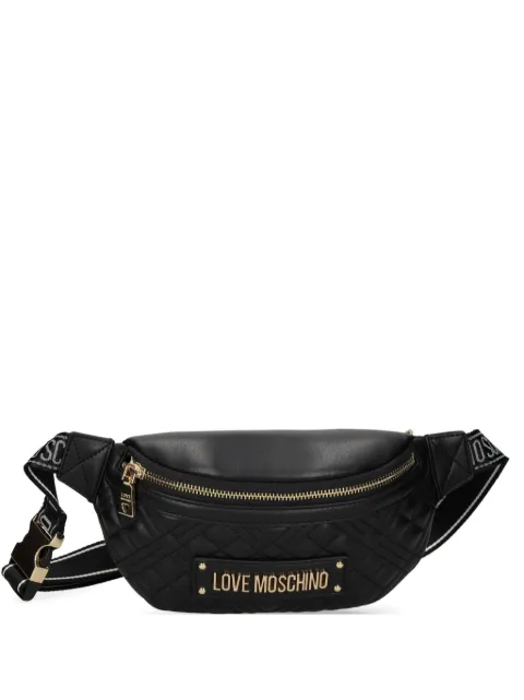 Love Moschino quilted belt bag Black JC4003PP1M
