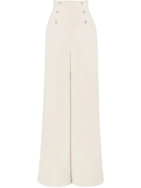 Temperley London Castell trousers Neutrals 25SSCST54710