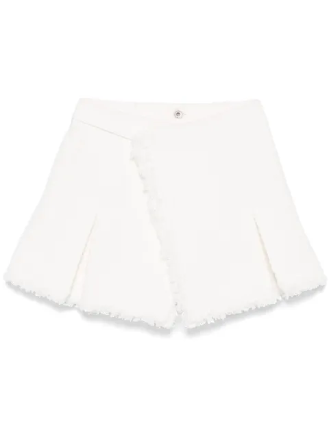 sacai tweed skort White 2507724