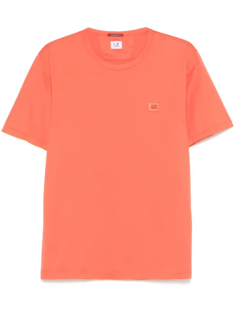 C.P. Company logo-patch T-shirt Red 18CMTS087A006374G547