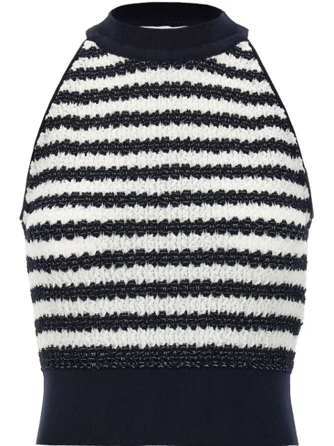 Antonino Valenti Laura Owens top Blue 7260AV53