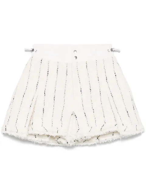 sacai tweed shorts White 2507665