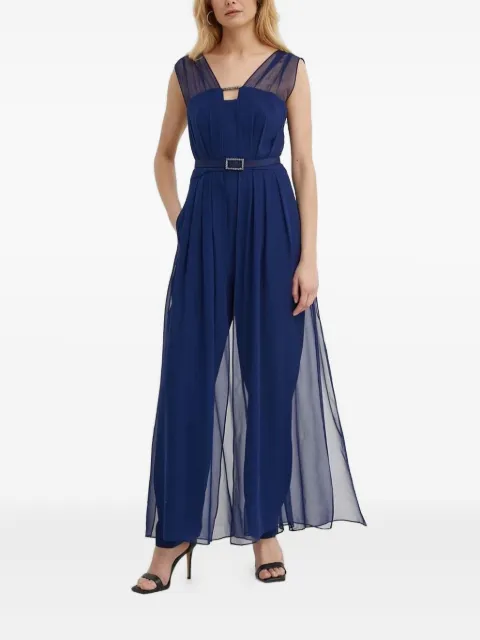 LUISA SPAGNOLI embellished jumpsuit Blue 540696