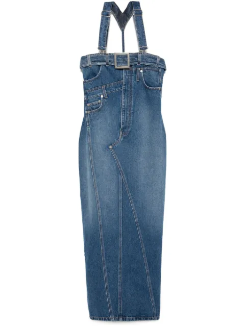 Jean Paul Gaultier The denim overall dress Blue 2533FRO303D013