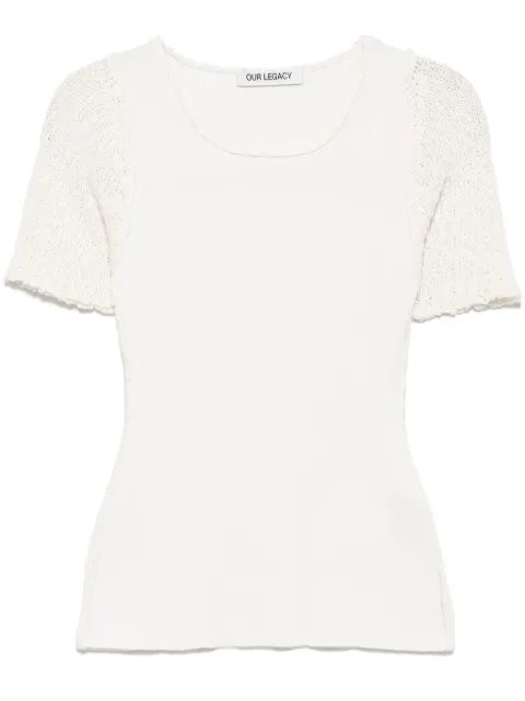 OUR LEGACY Inverse top Neutrals W2253IB