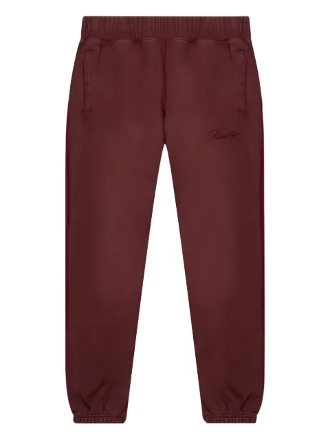 Awake NY logo-embroidered track pants Red AWKSS21PT001