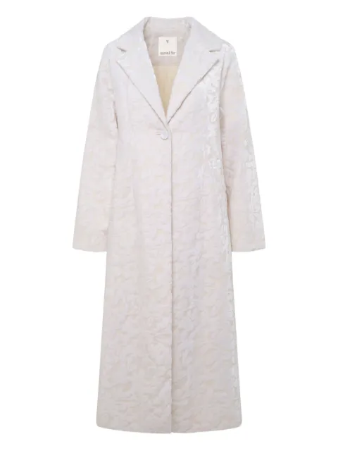 Unreal Fur Romantique coat White URF8330155