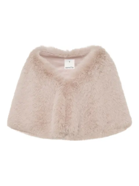 Unreal Fur Yasmine Wrap Neutrals URF6000155