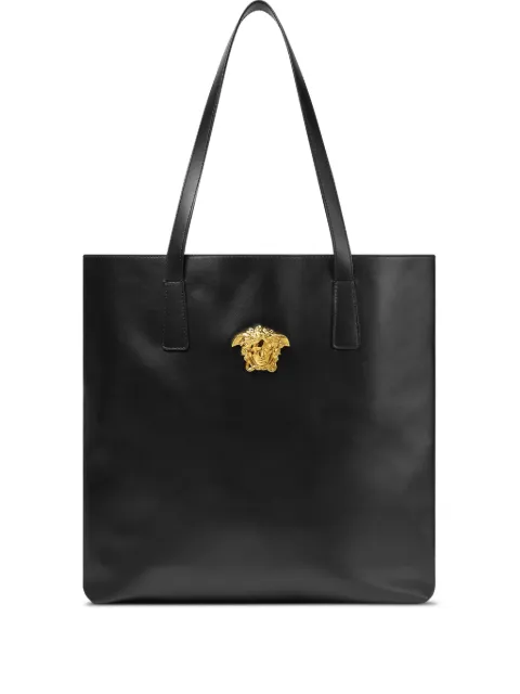 Versace La Medusa leather tote Black 10200041A14675