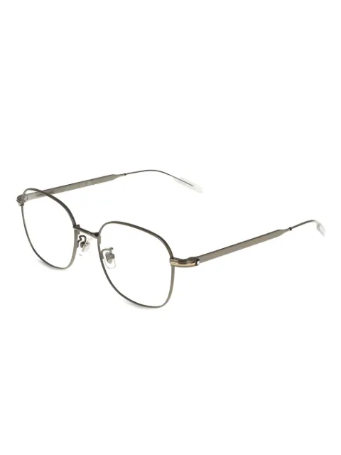 Montblanc square-frame glasses Grey MB0238OK