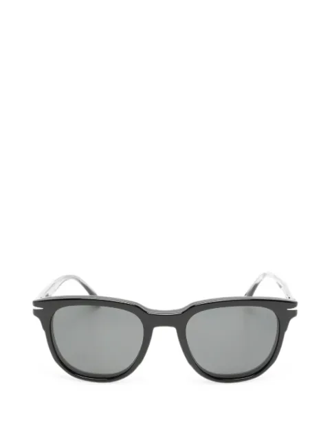 Eyewear by David Beckham clip-on square-frame glasses Black DB7120CS