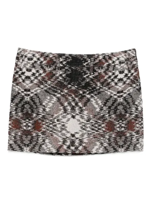 Missoni jacquard mini skirt Brown DS25WH09BW00X
