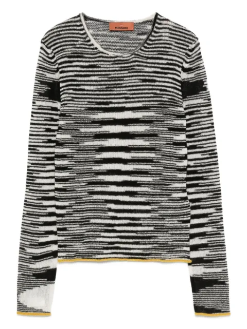 Missoni striped T-shirt Black DS25WN0LBK01C9