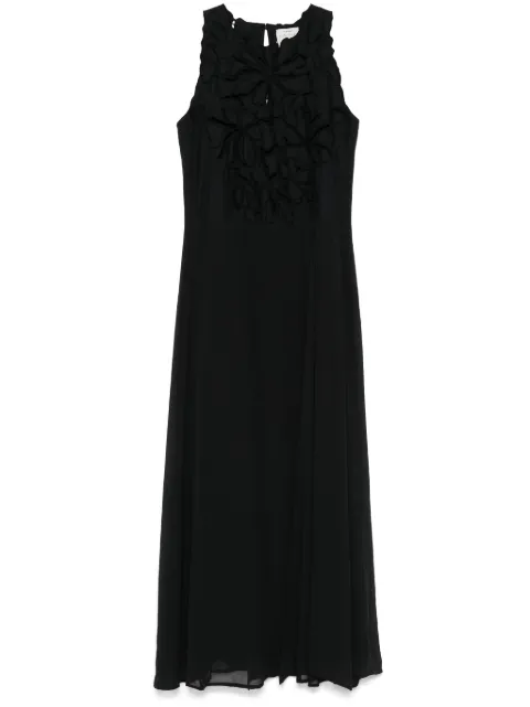 Forte Forte floral-embroidery maxi dress Black 13609MYDRESS